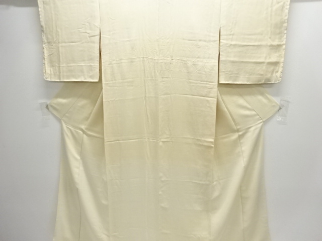 アンティーク　白錦紗中着